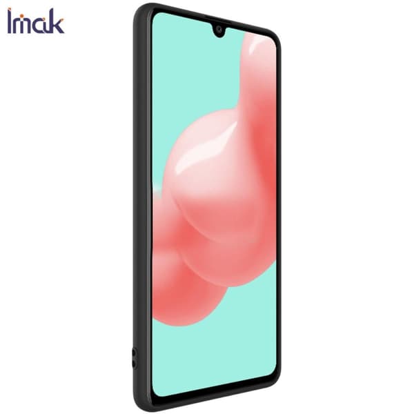 IMAK UC - 1 Series Matte TPU Soft Suojakuori - Samsung Galaxy A41 Black
