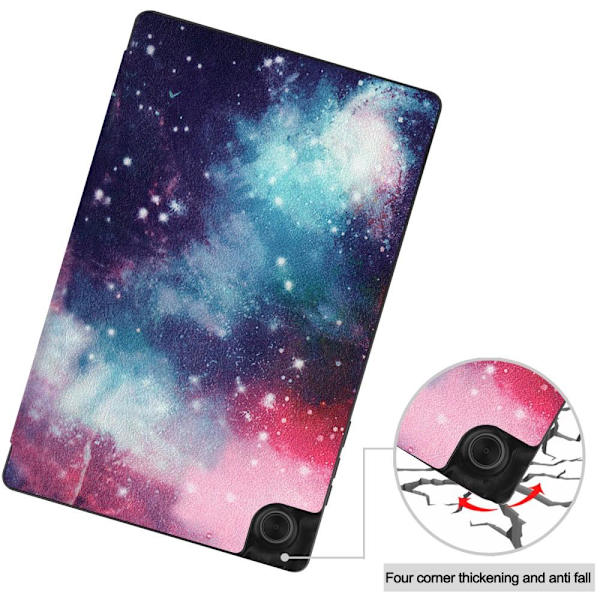 Tri-fold Fodral till Lenovo Tab M10 HD Gen 2 - Cosmic Space multifärg