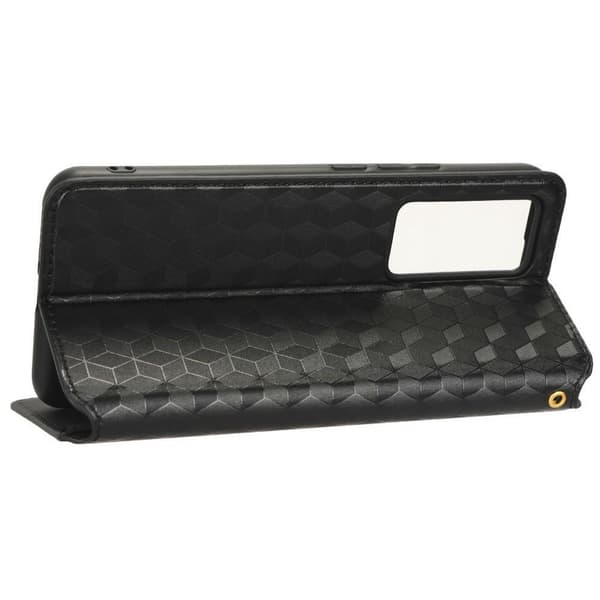 Rhombus tegnebog taske til Xiaomi 12T Pro/Xiaomi 12T - Sort Black