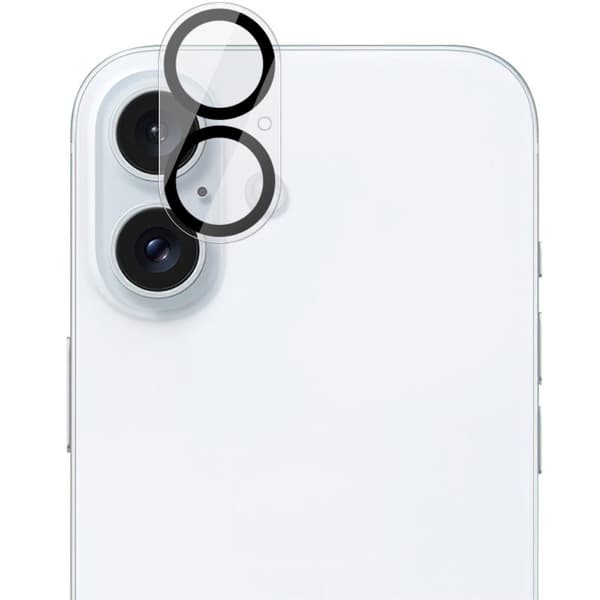 IMAK Til iPhone 16 / 16 Plus Integreret Kamerlinsefilm Hærdet Glas Transparent
