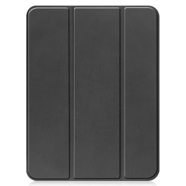 Tri-fold Stativveske for iPad 10.9 (2022) Tablettdeksel Penneholder - Svart Black