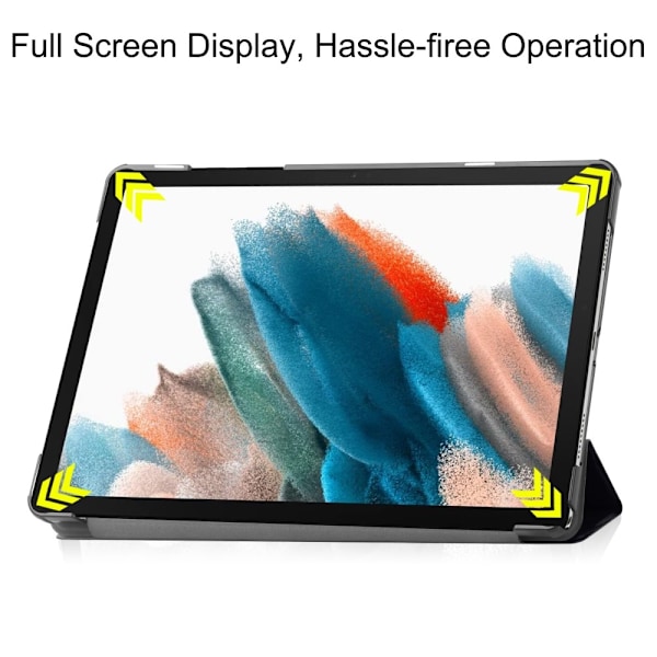 Trifoldet stativetui til Samsung Galaxy Tab A9+ 11" - Don't Multicolor
