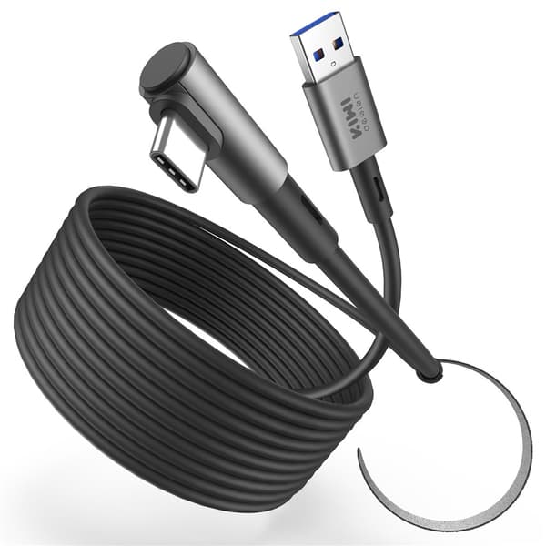 Opladningskabel QC-8.5 5M VR Headset USB 3.0 Dataoverførsel Høj Hastighed Black