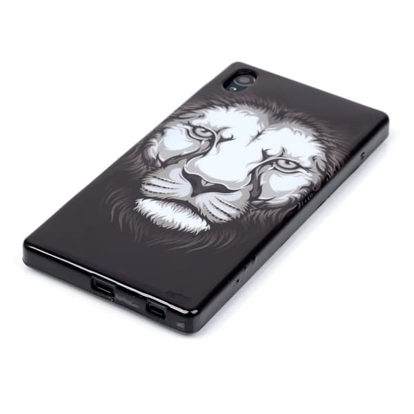 Sony Xperia Z5 TPU Skal Lion Svart