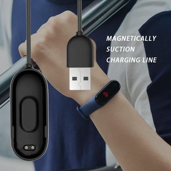 Xiaomi Mi Smart Band 4 USB - ladekabeldokk Black