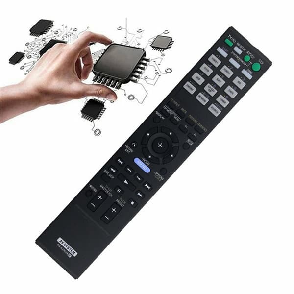 Fjernkontroll erstatning for RM-AAP026 for Sony DVD-forsterker Black