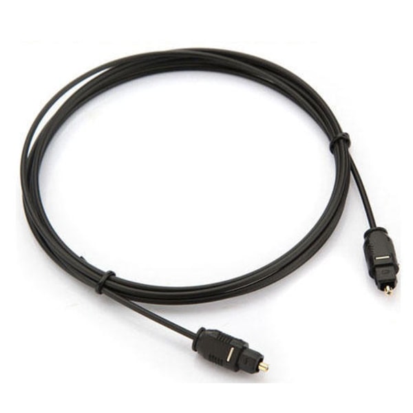 Optisk kabel Toslink 2 meter Black