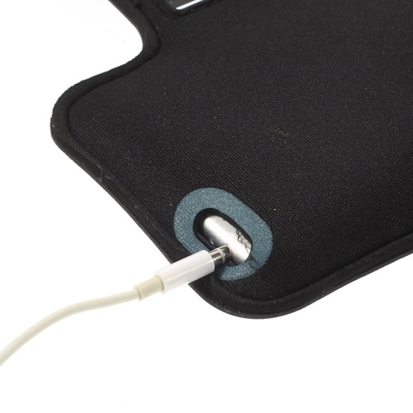 Sportsarmbånd til iPhone 6 Plus SVART Black