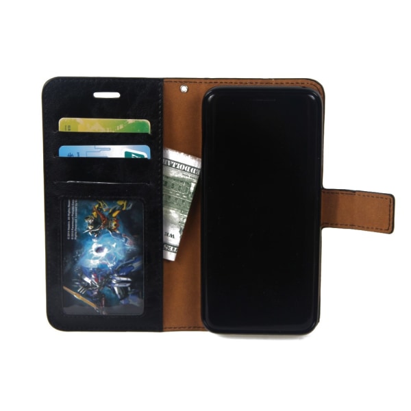 Samsung Galaxy S8 - 2 i1  plånboksfodral / Skal - Svart Svart