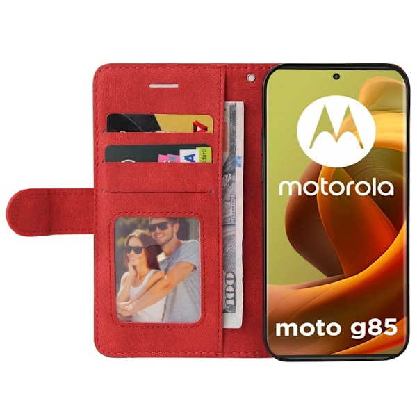For Motorola Moto G85 KT Series-1 To-fargets Red
