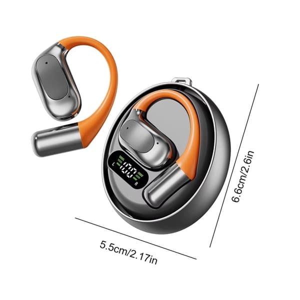 144 språk Translation Översättare Smart Translator Headset Bluetooth Realtid grå