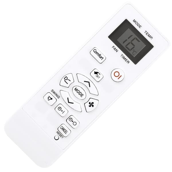 Sharp-ilmastointilaitteen CRMC-A907JBEZ-kaukosäätimen vaihto White