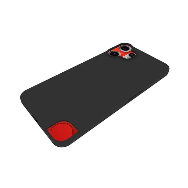 Til Nothing CMF Phone 2 Pro) Etui Mat Finish Blødt TPU Cover Black