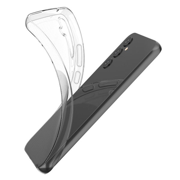 För Samsung Galaxy A34 5G Soft Slim TPU Fodral Skal Transparent Transparent