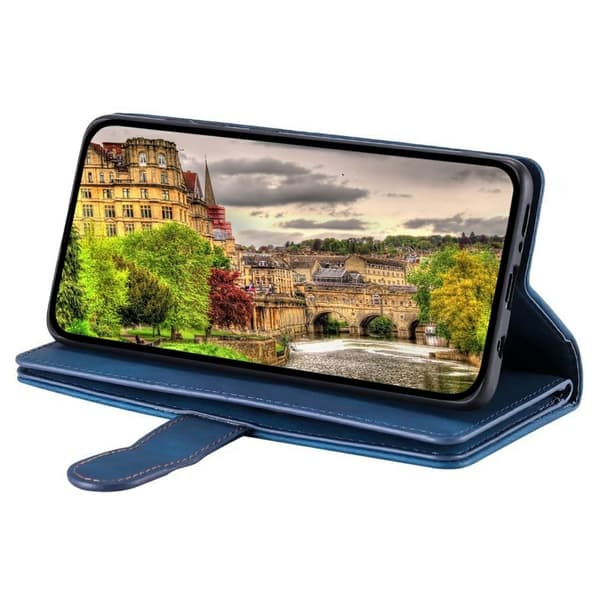 Telefonplånboksfodral till Motorola Moto G37 5G / G47 5G Blå