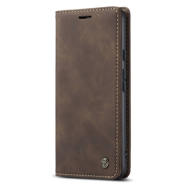 CASEME Retro Lommebok Etui for Pixel 8a Dark brown