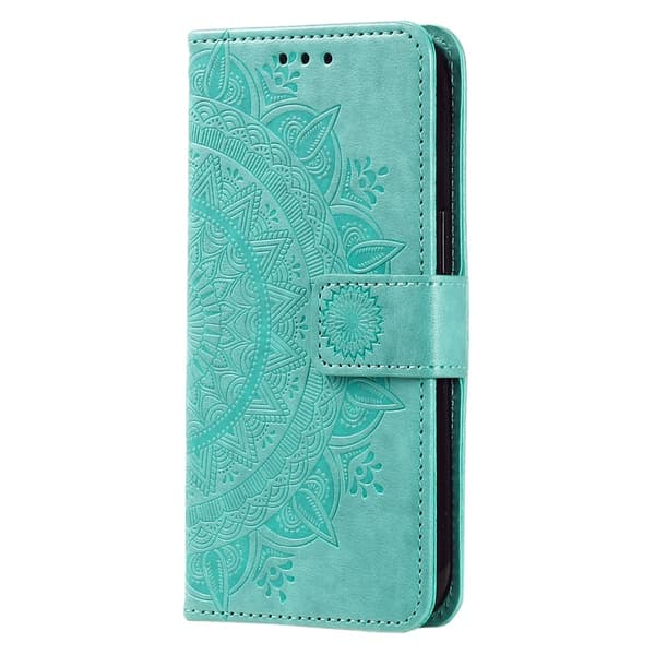 Xiaomi Redmi 15C Jalustakotelo Totem Lompakkokotelo Green