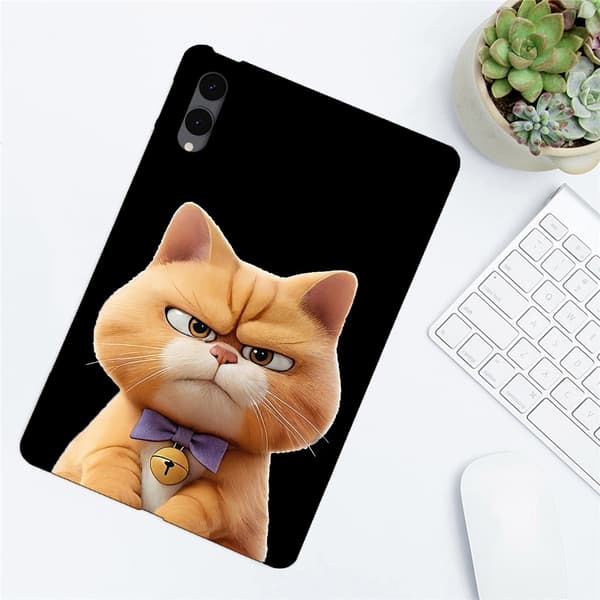 Ohut kuviopainettu tablettikotelo Samsung Galaxy Tab S12+ puhelimelle Black