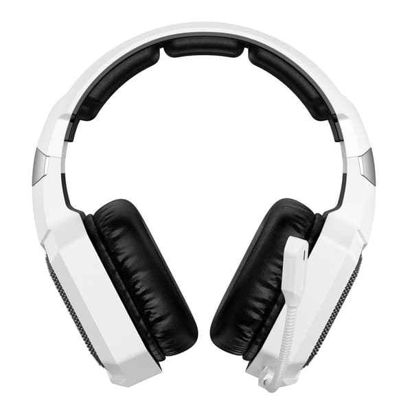 Hörlurar ONIKUMA Gaming Headset Trippelläge RGB-belysning Surroundljud Bluetooth Vit