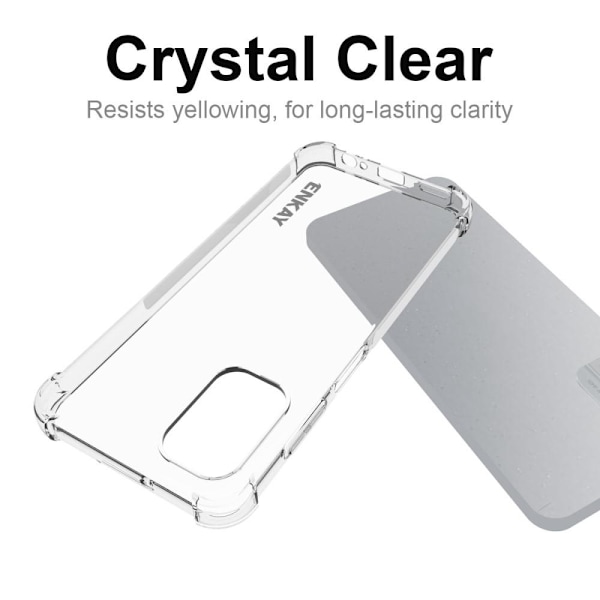ENKAY TPU-etui Antislippdeksel for Nokia G60 Transparent