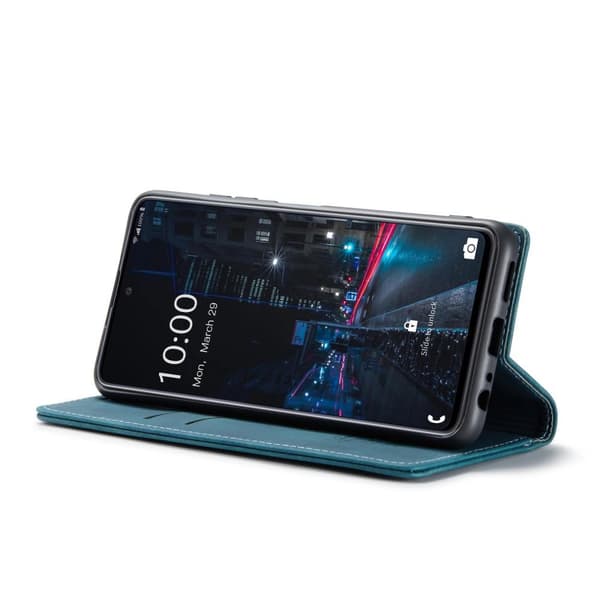 CASEME Retro Pung Taske til Samsung Galaxy A33 5G - Grøn - Blå Green