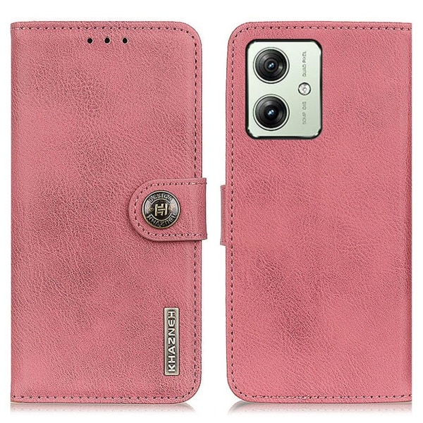 KHAZNEH lompakkoteline Motorola Moto G54 Pink