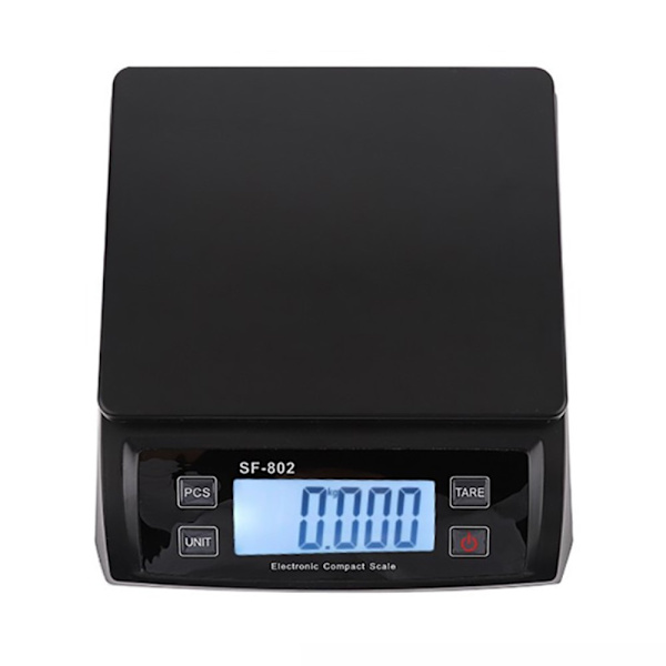 SF802 30kg/1g Digital elektronisk Våg med räknefunktion Silver