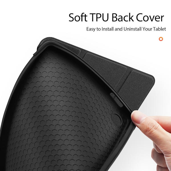 DUX DUCIS Tri-fold Stand Samsung Galaxy Tab A9 Black