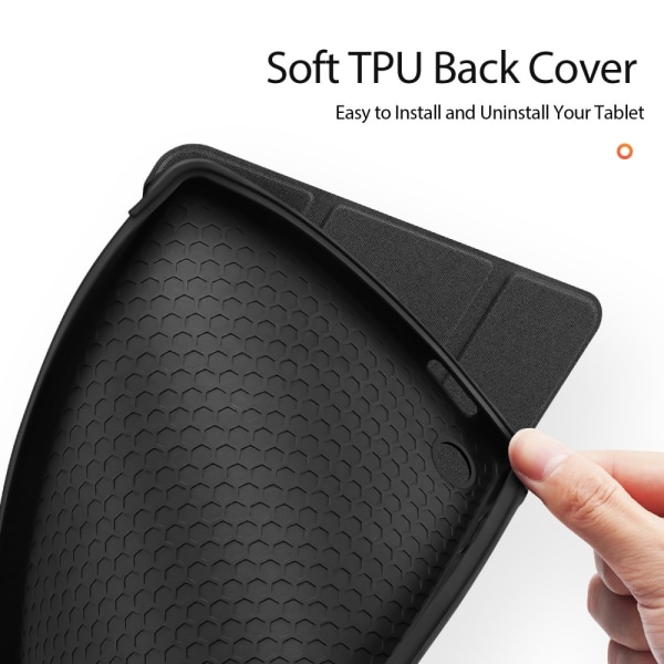 DUX DUCIS Tri-fold Stativ Samsung Galaxy Tab A9 Black
