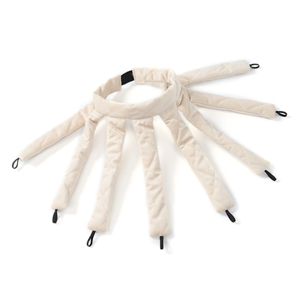 Hårruller for natten - Octopus Curls Rod - Myke, uten varme White