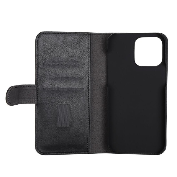 GEAR Wallet Musta iPhone 14 Pro Max Cover magneettikuori Black