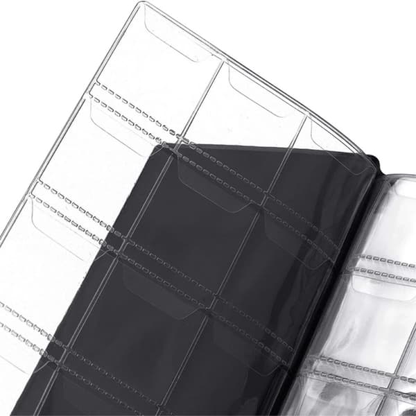 Valutamøntalbum Møntvalutaindsamling Binder Lommemønt - RØD Red
