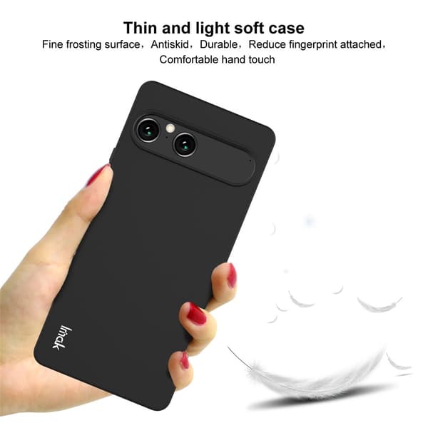 IMAK mobildeksel for Sony Xperia 10 VII Black