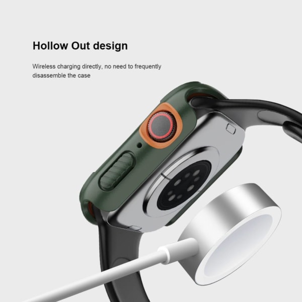 NILLKIN Apple Watch Series 4/5/6/SE 40mm koko peittävä suoja Grey