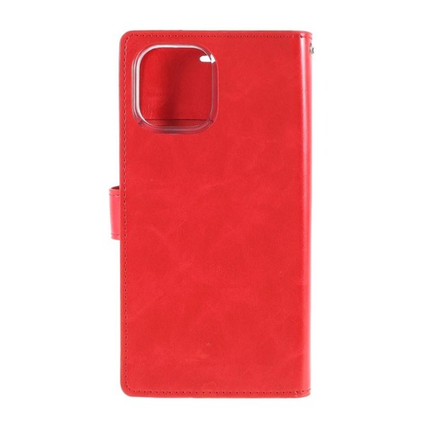 MERCURY GOOSPERY Mansoor iPhone 12 Mini Wallet Cover Red