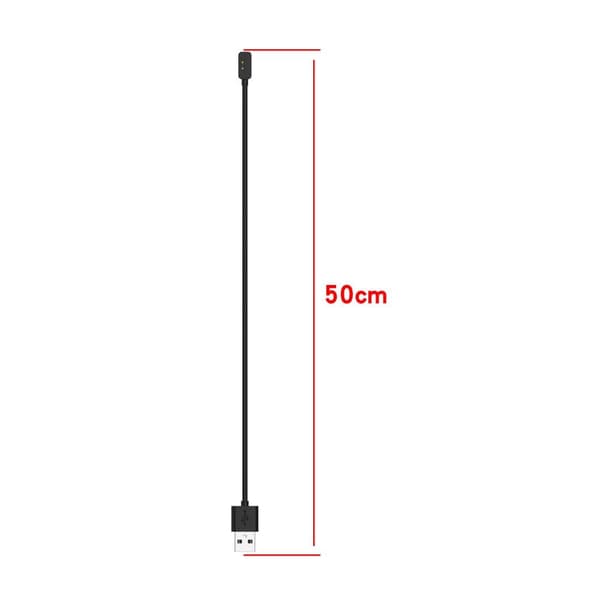 Mi Band 7 Pro / Poco Watch / Watch 2 USB Charger Smart Watch Charging Dock Cable Black
