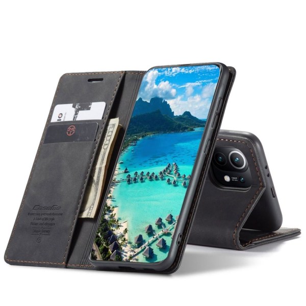 CASEME Plånboksfodral Xiaomi Mi 11 - Svart Svart