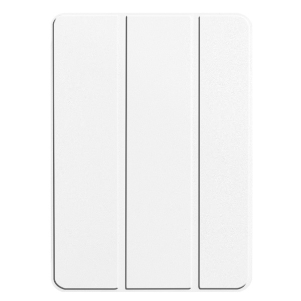 Etui for iPad Pro 11 (2024) - Tri-fold Stativ Tablettdeksel - Hvit White
