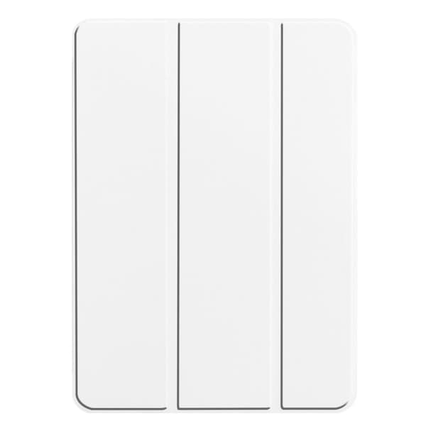 Til iPad Pro 11 (2024) Etui Tre - fold Stativ Tablet Cover - Hvid White