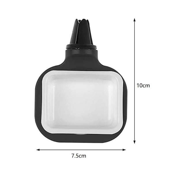 Car Sauce Holder Air Vent Sauce Holder Removable Dipping Sauces Container - Red Red