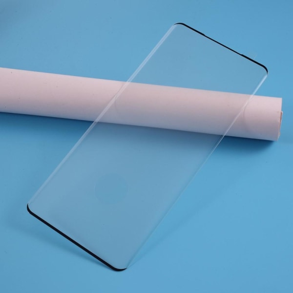 Samsung Galaxy S20 Ultra kaareva täysikokoinen karkaistu lasi (s Transparent