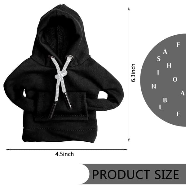 Bil Hættetrøje Beskyttelse Design Dekoration Gear Shifter - Sort Black