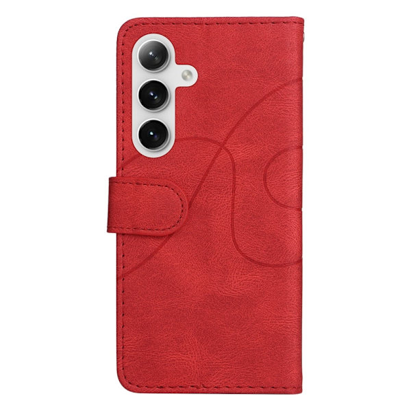 Til Samsung Galaxy S24+ KT-serie-1 dobbeltfarve Red