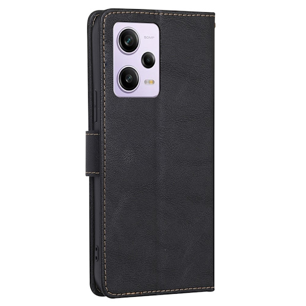 Xiaomi Redmi Note 12 Pro 5G Wallet Case Cover Shell Black