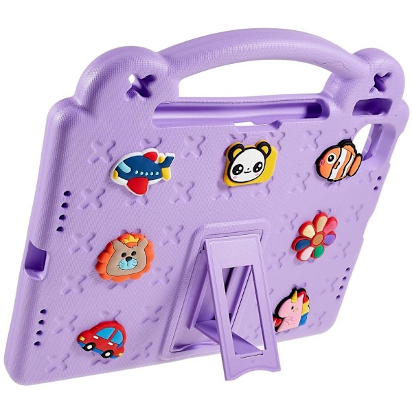 Till iPad Air 11 (2024) EVA Foam Stand Skal Fodral - Lila Lila