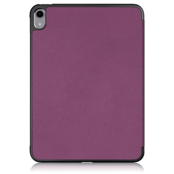 Tri-fold Stativveske for iPad 10.9 (2022) Tablettdeksel - Lilla Purple