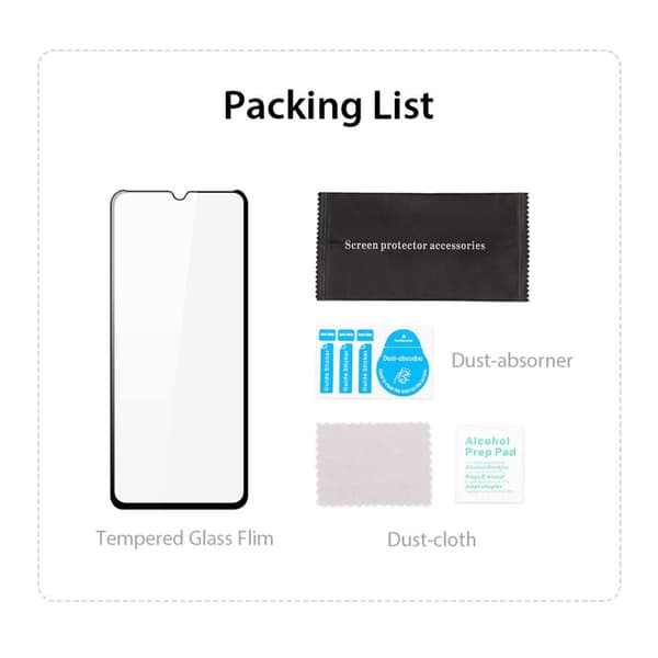 DUX DUCIS Härdat glas till Samsung Galaxy A14 5G / A14 4G Transparent