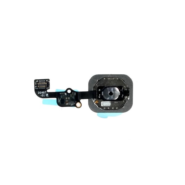 iPhone 6s Plus Home Button FlexKabel OEM - Rose Kulta Black