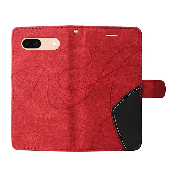 Til Google Pixel 8a KT-serie-1 dobbeltfarve Red