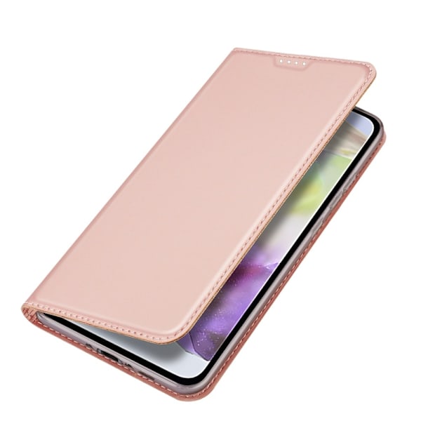 DUX DUCIS -sarjan kotelo korttipaikalla Samsung Galaxy A56 5G / A36 5G Pink gold
